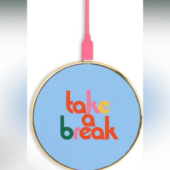 ban.do | Wireless Charger with 60 Inch USB Cord, Take a Break - Picture 2 of 9
